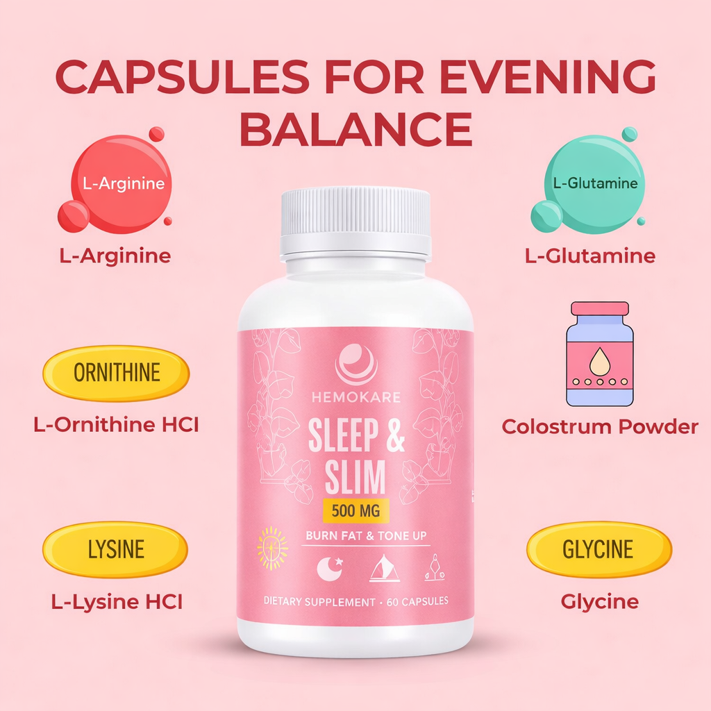 Sleep & Slim – Evening Wellness Capsules