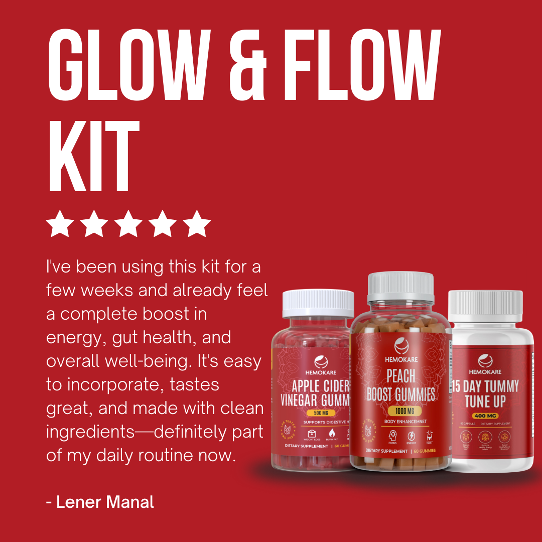 Glow & Flow Kit – 3-Step Self-Care Trio