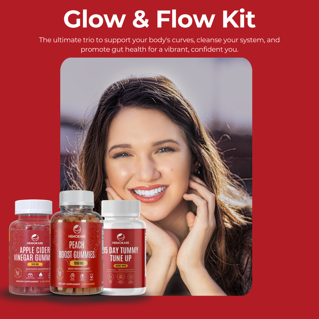 Glow & Flow Kit – 3-Step Self-Care Trio
