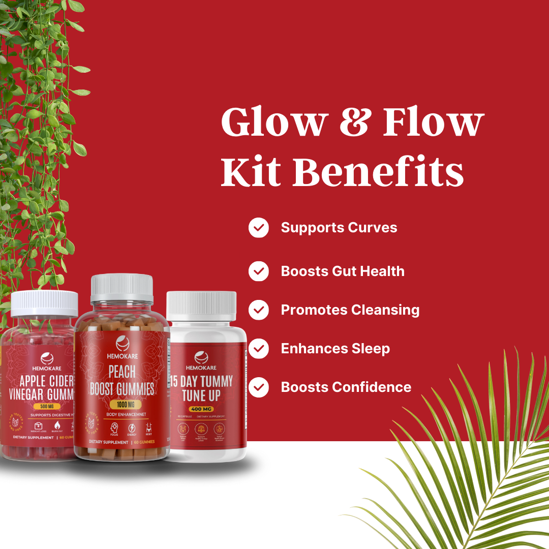 Glow & Flow Kit – 3-Step Self-Care Trio