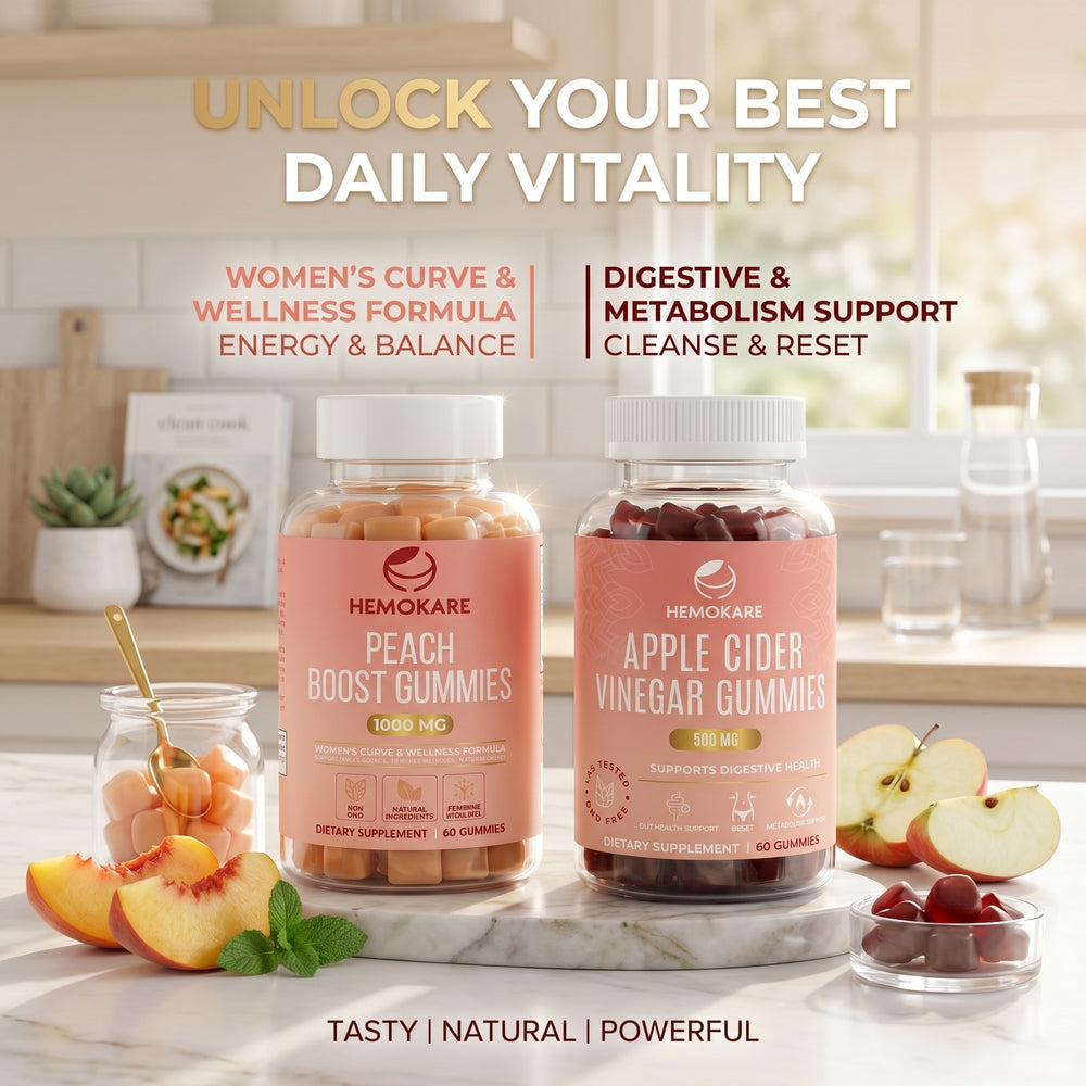 Peach Perfect Bundle | Apple Cider Vinegar & Peach Boost Gummies