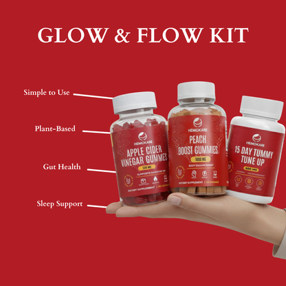 Glow & Flow Kit – 3-Step Self-Care Trio