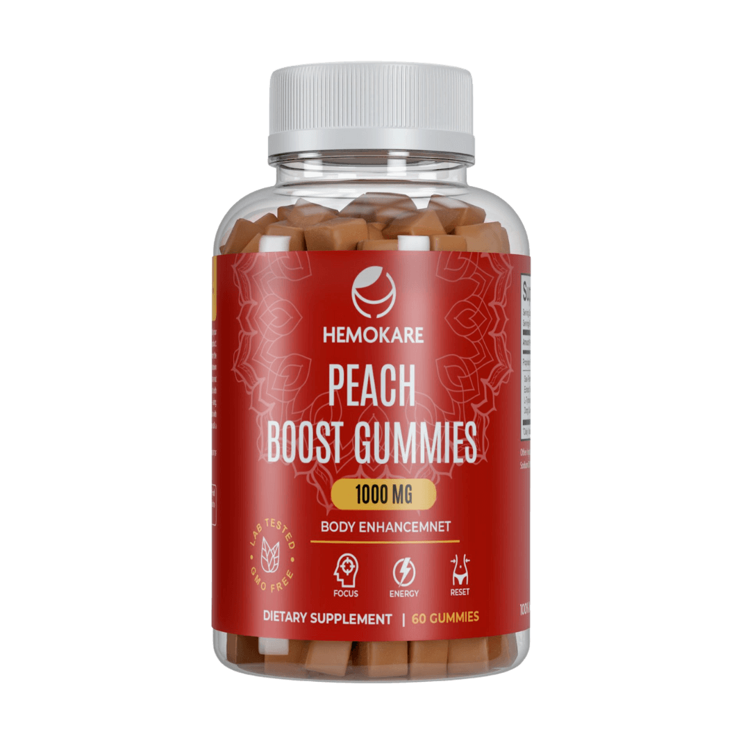 Peach Boost Gummies – Body Confidence Support