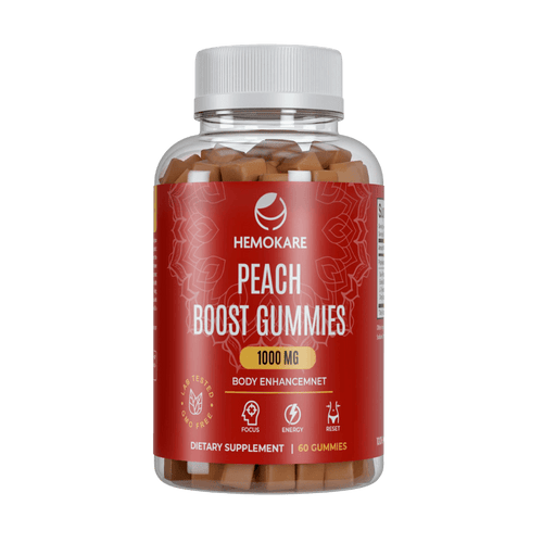 Peach Boost Gummies – Body Confidence Support