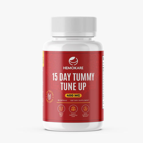 15-Day Tummy Tune-Up – 400mg Capsules