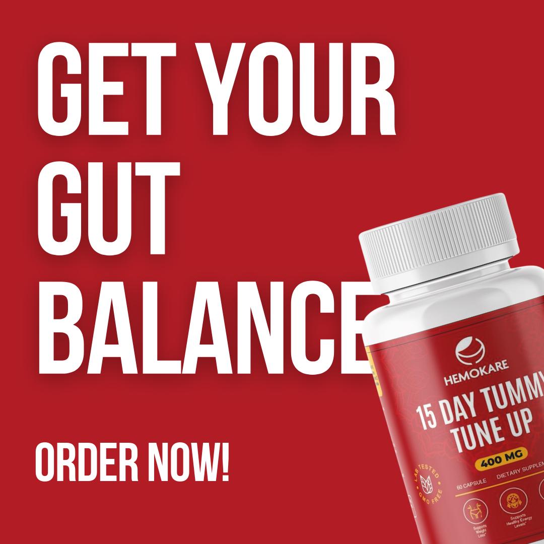 15-Day Tummy Tune-Up – 400mg Capsules