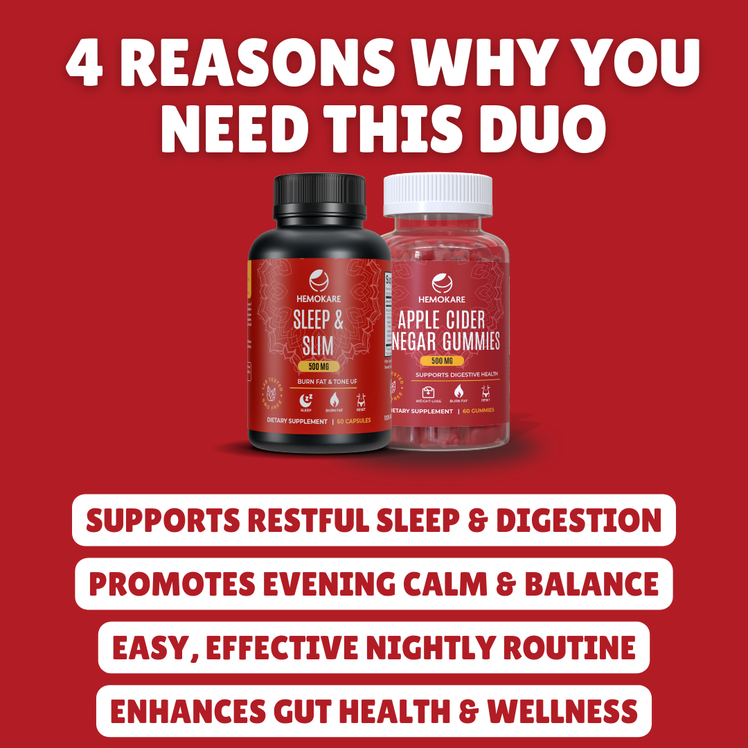 Slim + Calm Combo – Nighttime Wellness & Digestion Duo