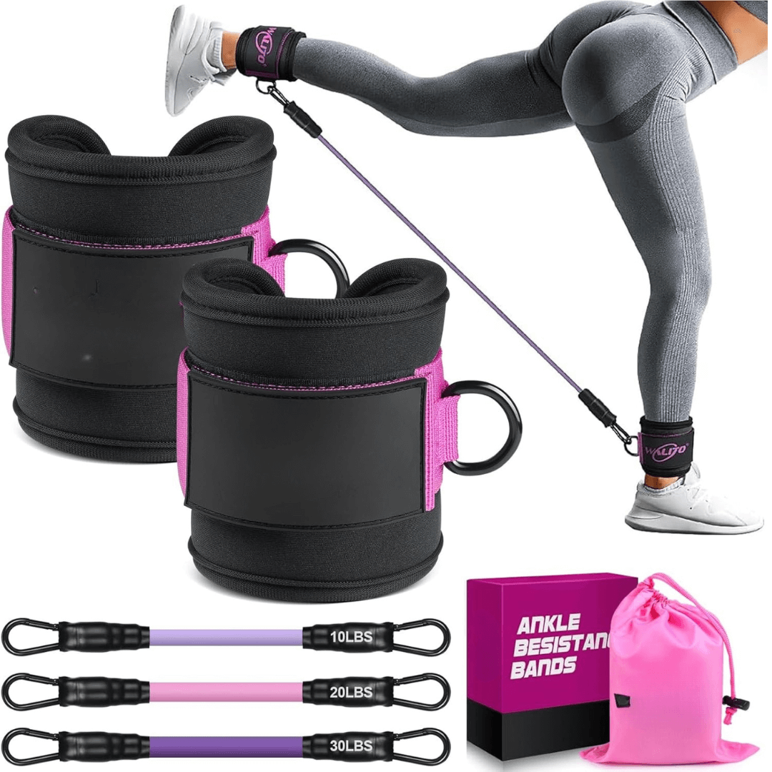 Hemokare Ankle Resistance Bands – Shape &amp; Sculpt Set