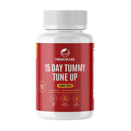 15-Day Tummy Tune-Up – 400mg Herbal Cleanse Capsules