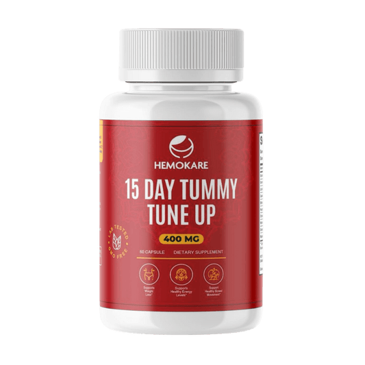 15-Day Tummy Tune-Up – 400mg Herbal Cleanse Capsules