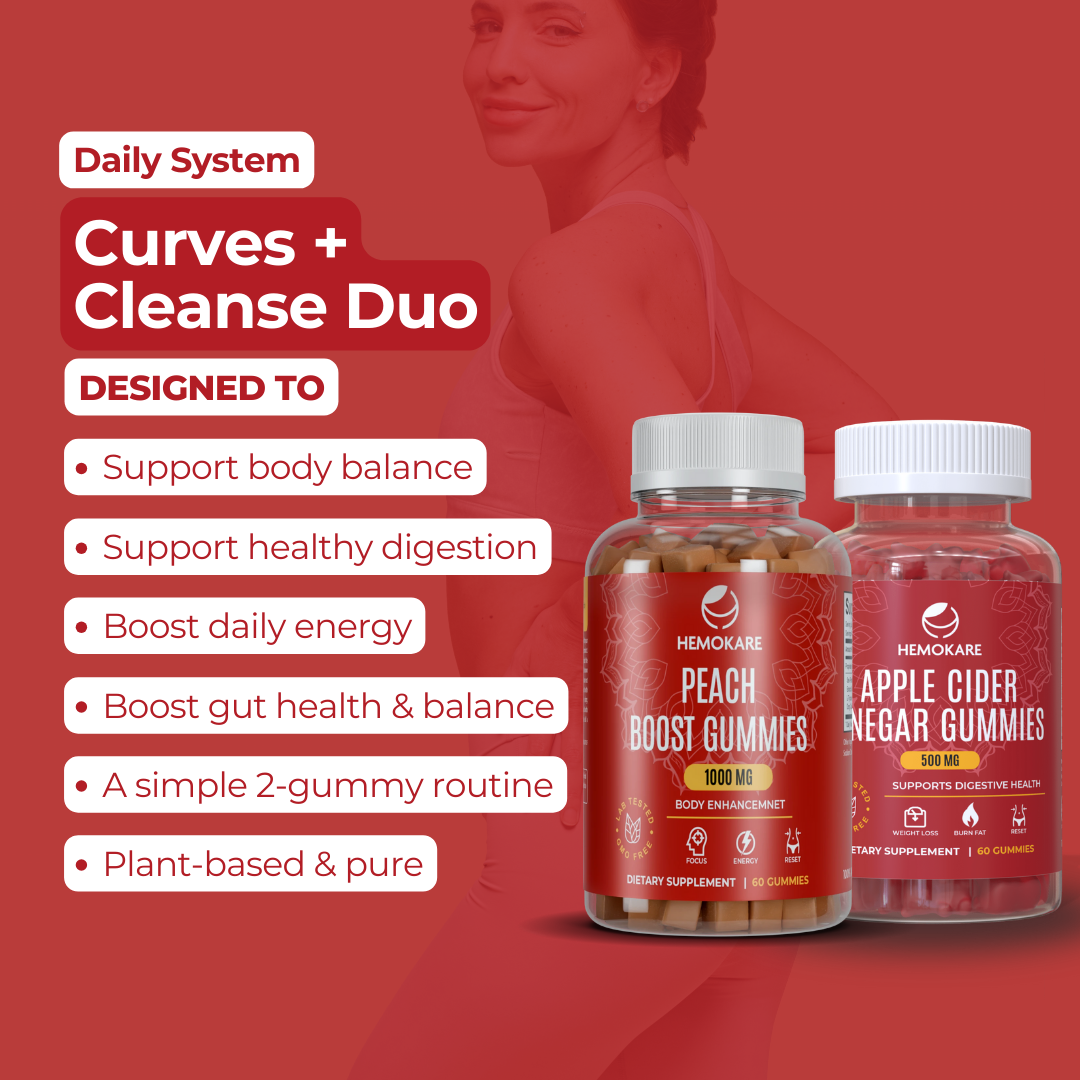 Curves + Cleanse Set – Confidence & Gut Wellness Gummies