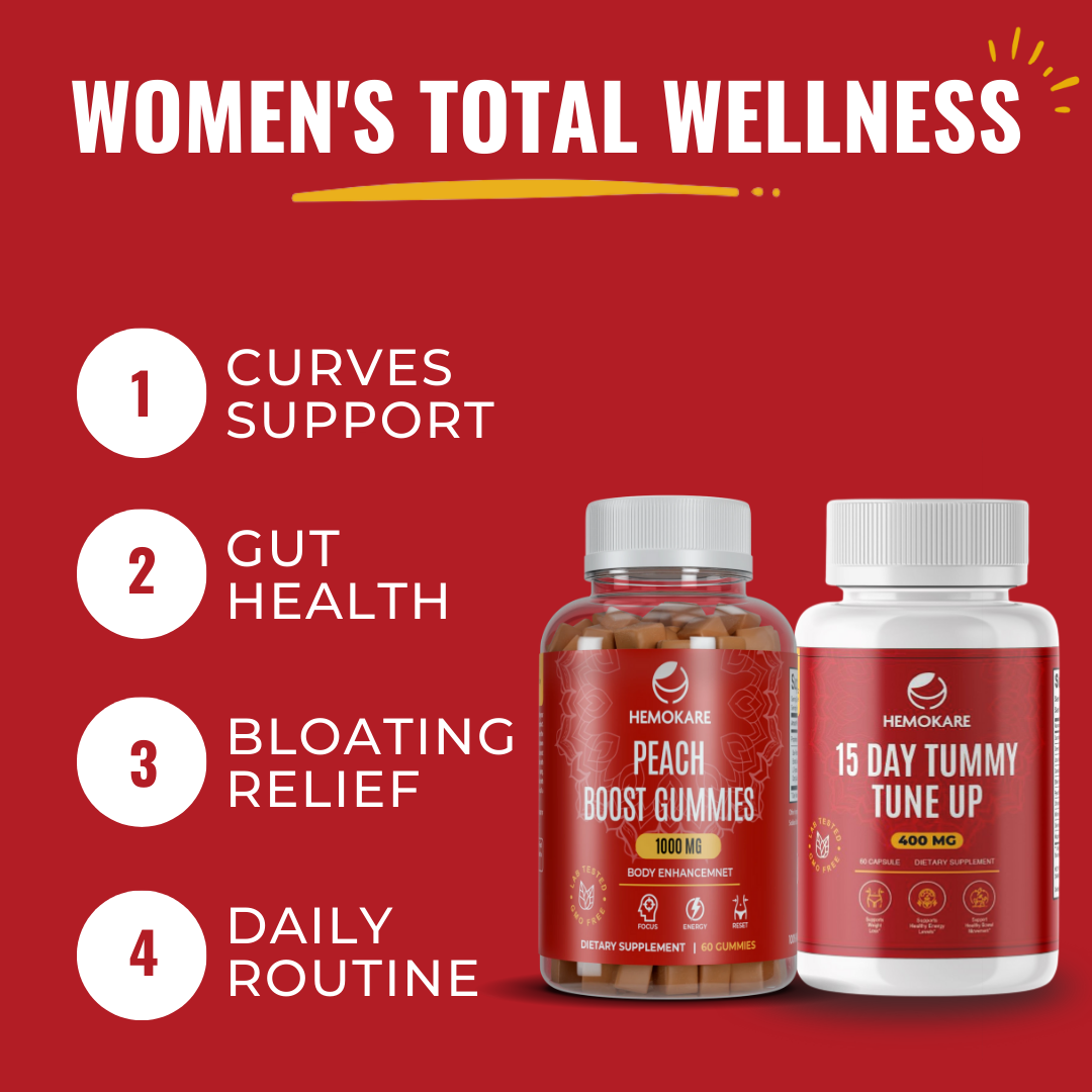 Peach + Clean Duo – 2-Step System for Curves & Gut Balance