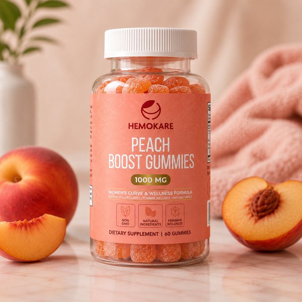 Peach Boost Gummies – Body Confidence Support
