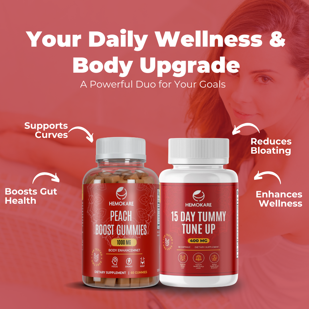 Peach + Clean Duo – 2-Step System for Curves & Gut Balance