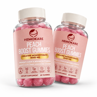 Hemokare Peach Boost Gummies – Creatine + Glute Support