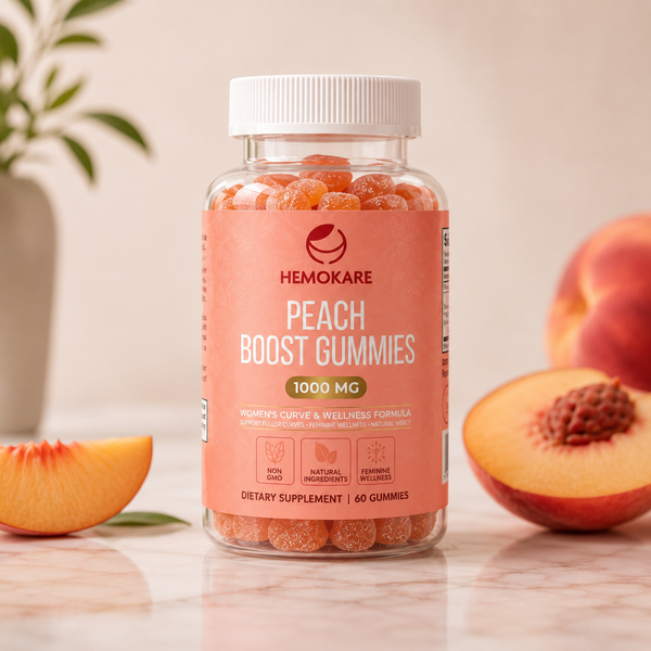 Peach Boost Gummies – Body Confidence Support
