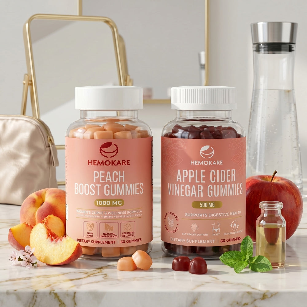 Peach Perfect Bundle | Apple Cider Vinegar & Peach Boost Gummies