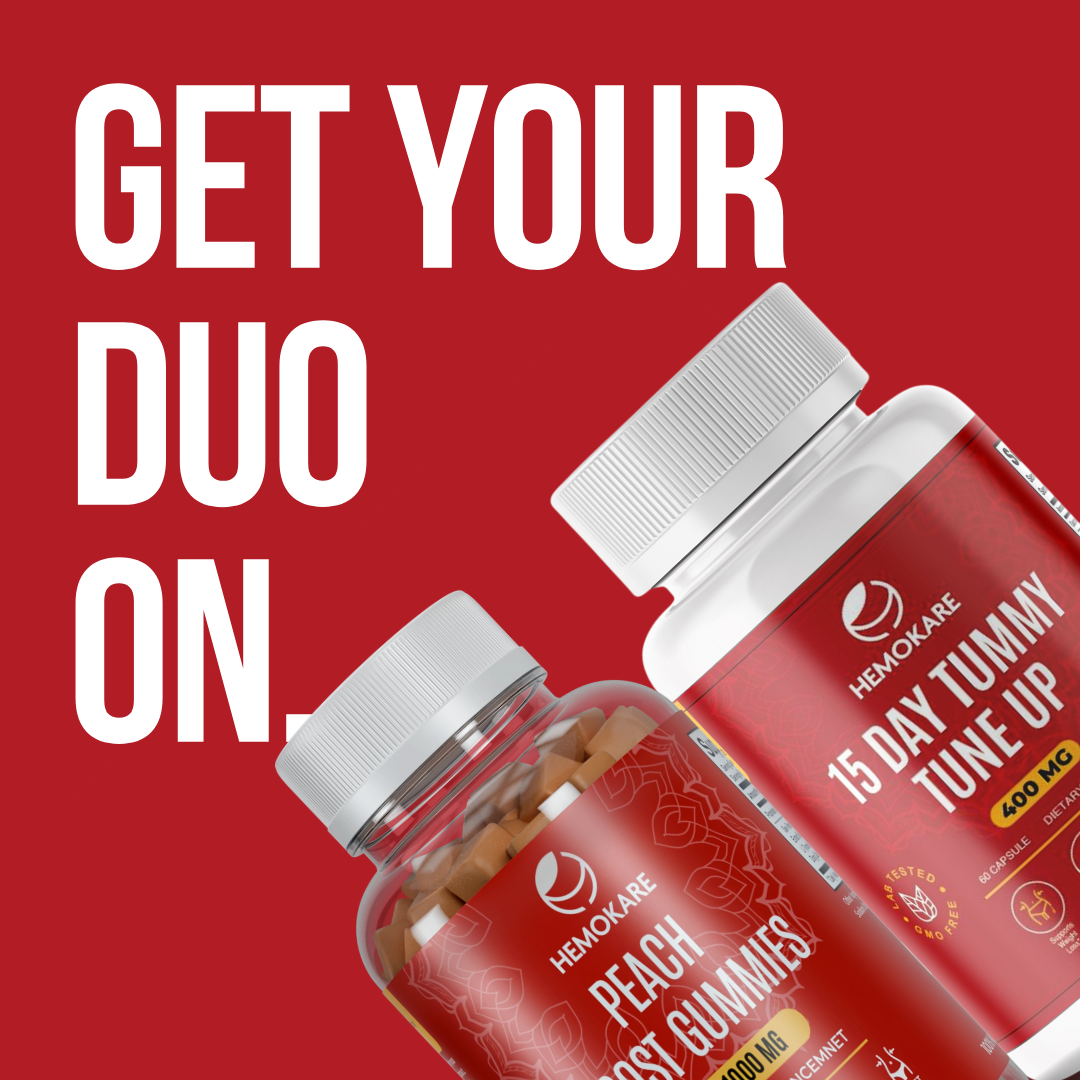 Peach + Clean Duo – 2-Step System for Curves & Gut Balance