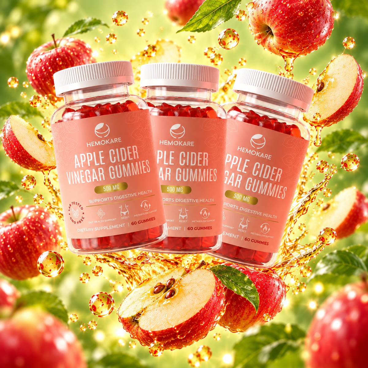 Apple Cider Vinegar Gummies | Daily Gut & Balance Support