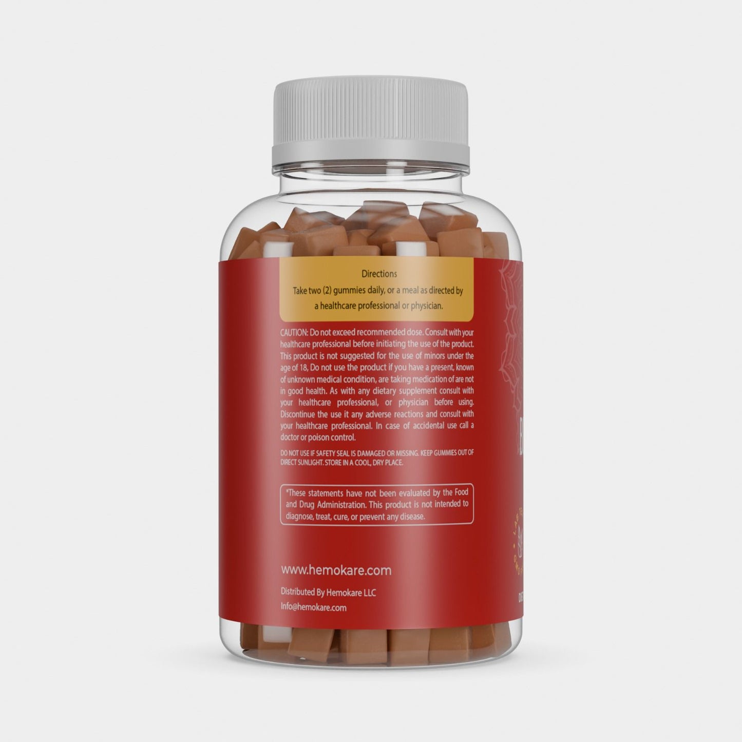 Peach Boost Gummies – Body Confidence Support