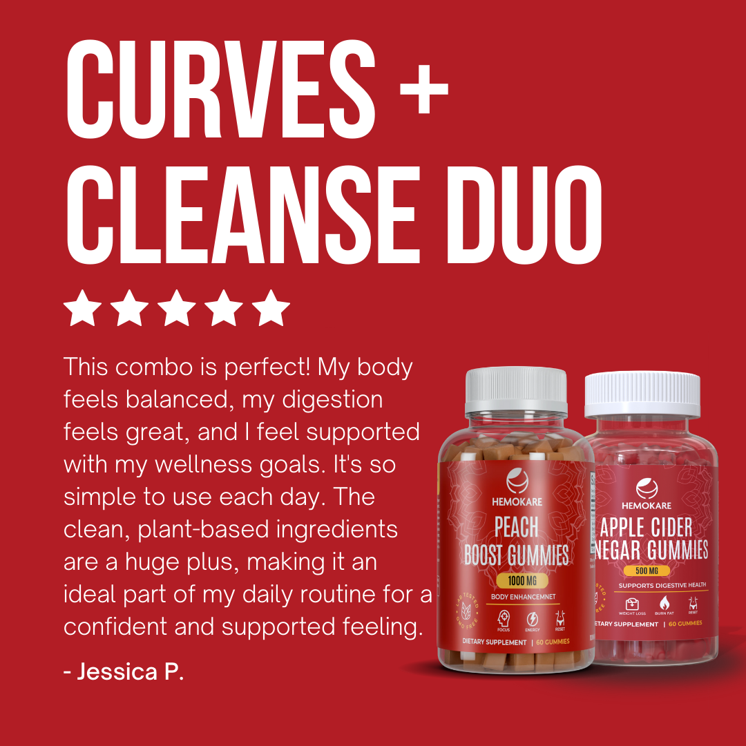 Curves + Cleanse Set – Confidence & Gut Wellness Gummies