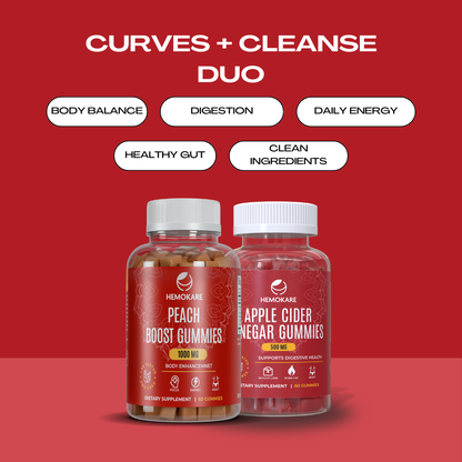 Curves + Cleanse Set – Confidence & Gut Wellness Gummies