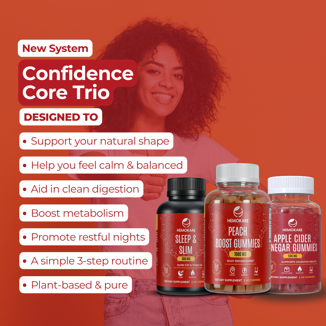 Confidence Core Trio – Shape, Sleep & Gut Support