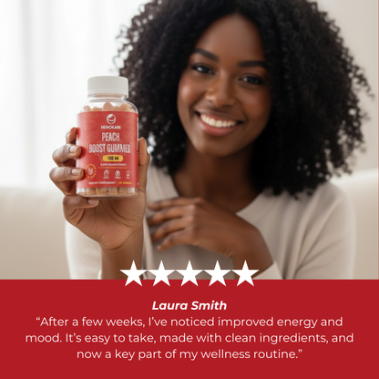Peach Boost Gummies – Body Confidence Support