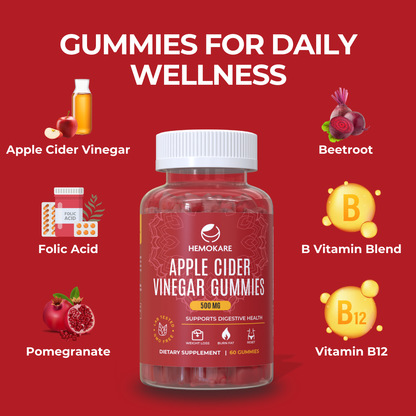 Apple Cider Vinegar Gummies – Daily Detox &amp; Balance Support