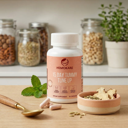 15-Day Tummy Tune-Up – 400mg Herbal Cleanse Capsules