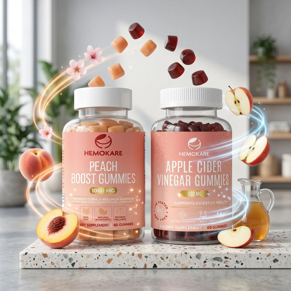 Peach Perfect Bundle | Apple Cider Vinegar & Peach Boost Gummies