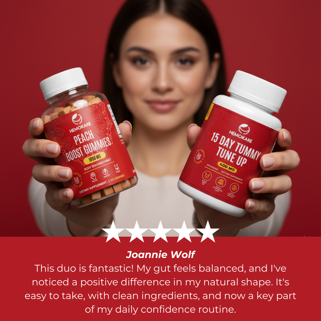 Peach + Clean Duo – 2-Step System for Curves & Gut Balance