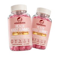 Hemokare Peach Boost Gummies – Creatine + Glute Support