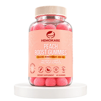 Hemokare Peach Boost Gummies – Creatine + Glute Support
