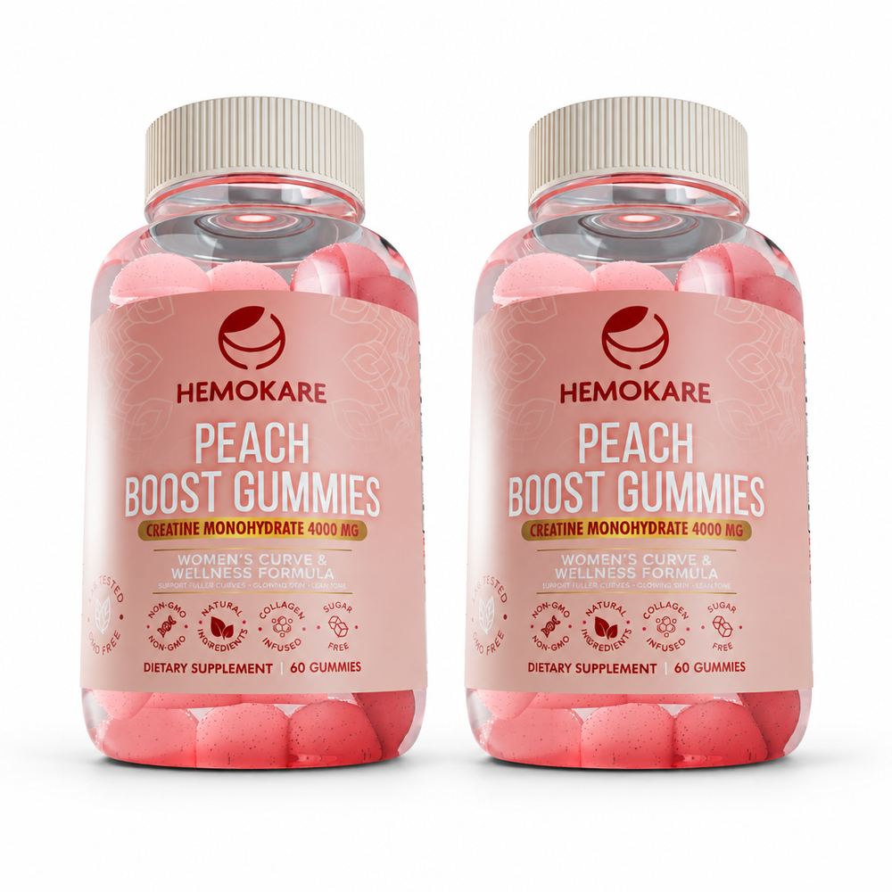 The Snatched Bundle — Peach Boost Gummies (2 Bottles)