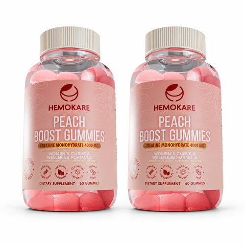 The Snatched Bundle — Peach Boost Gummies (2 Bottles)
