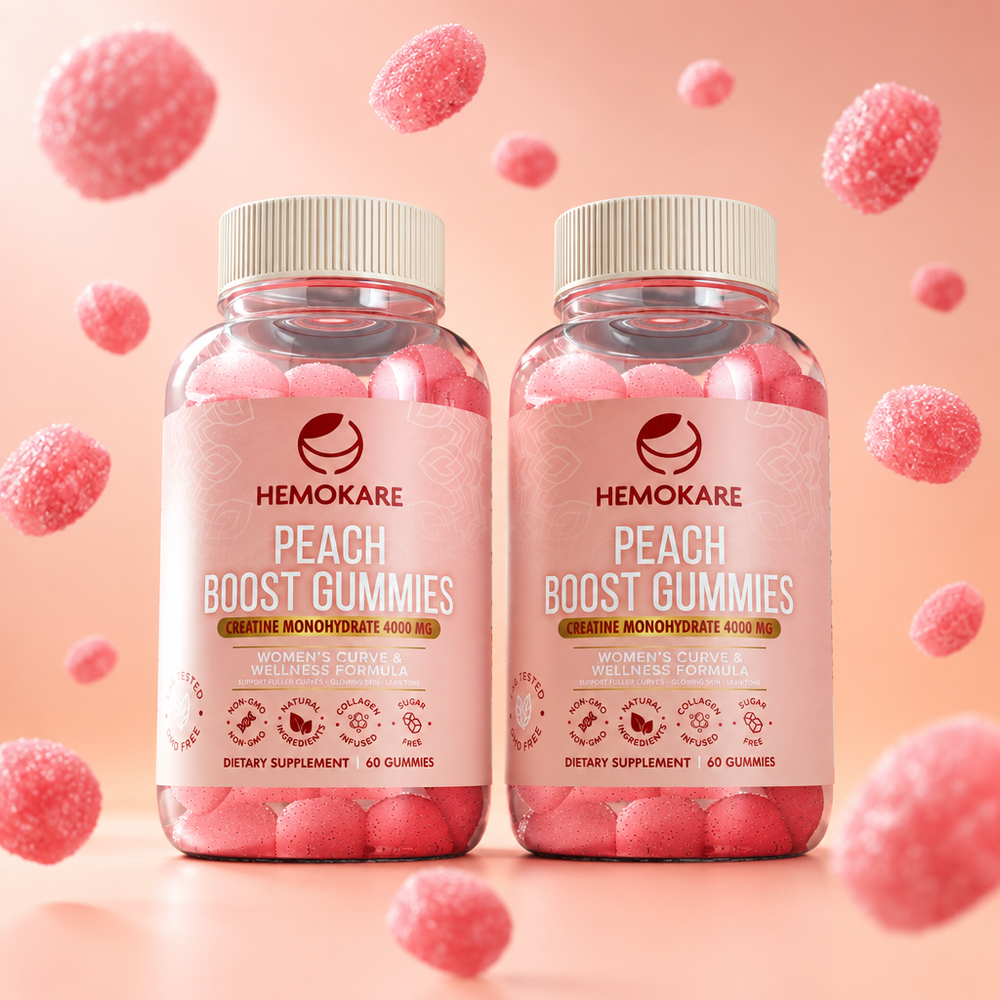 The Snatched Bundle — Peach Boost Gummies (2 Bottles)