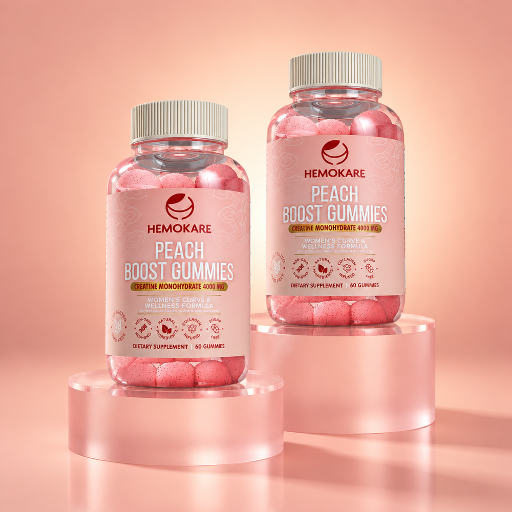 The Snatched Bundle — Peach Boost Gummies (2 Bottles)