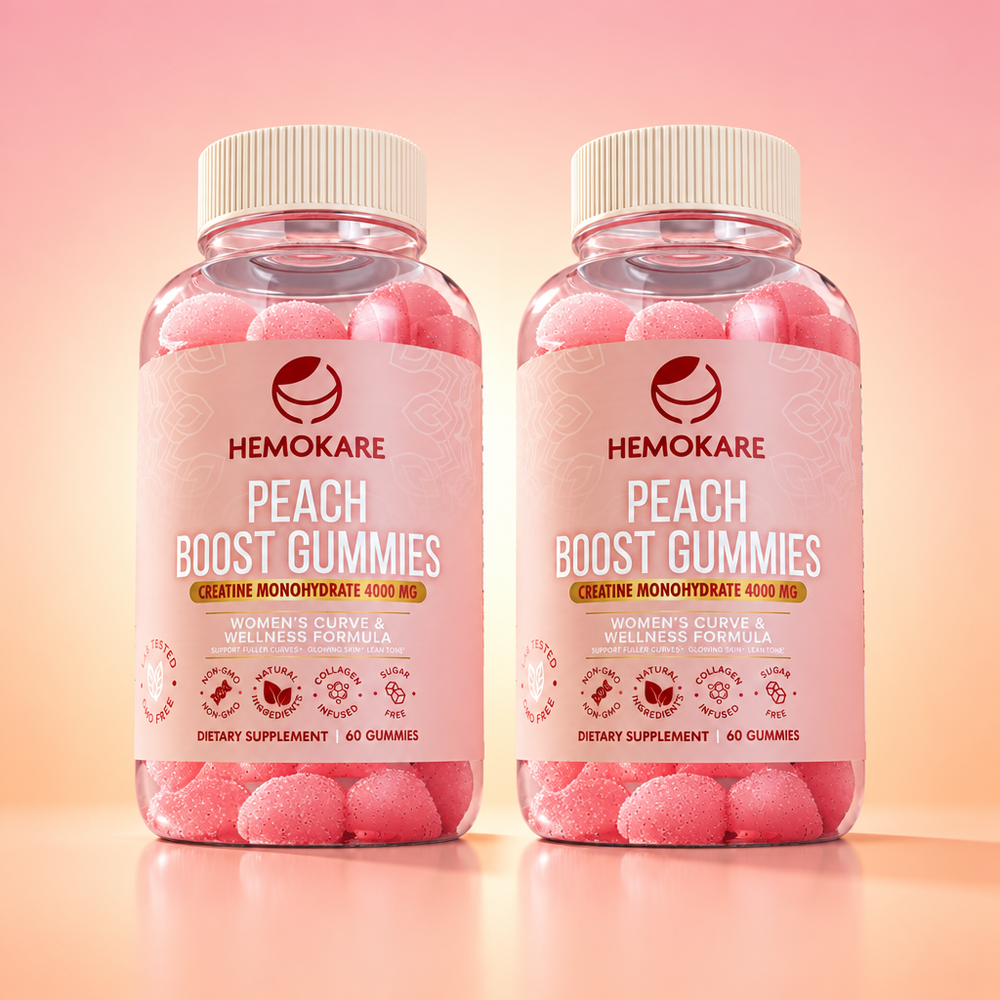 The Snatched Bundle — Peach Boost Gummies (2 Bottles)