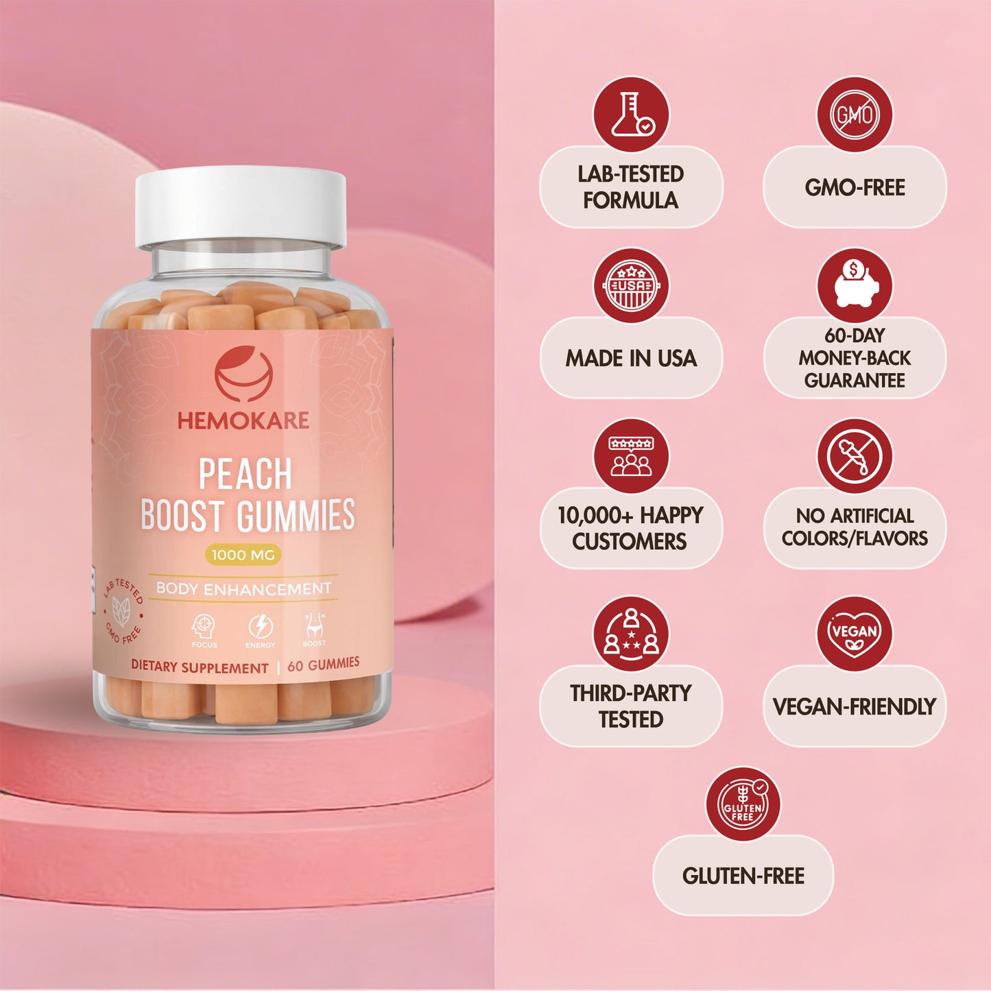 Peach Perfect Bundle | Apple Cider Vinegar & BBL Gummies