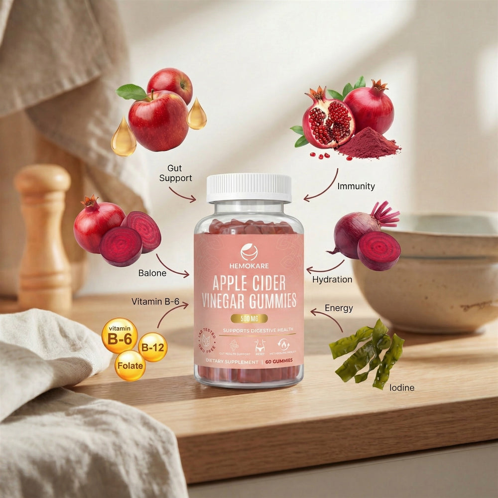 Apple Cider Vinegar Gummies – Daily Detox & Balance Support