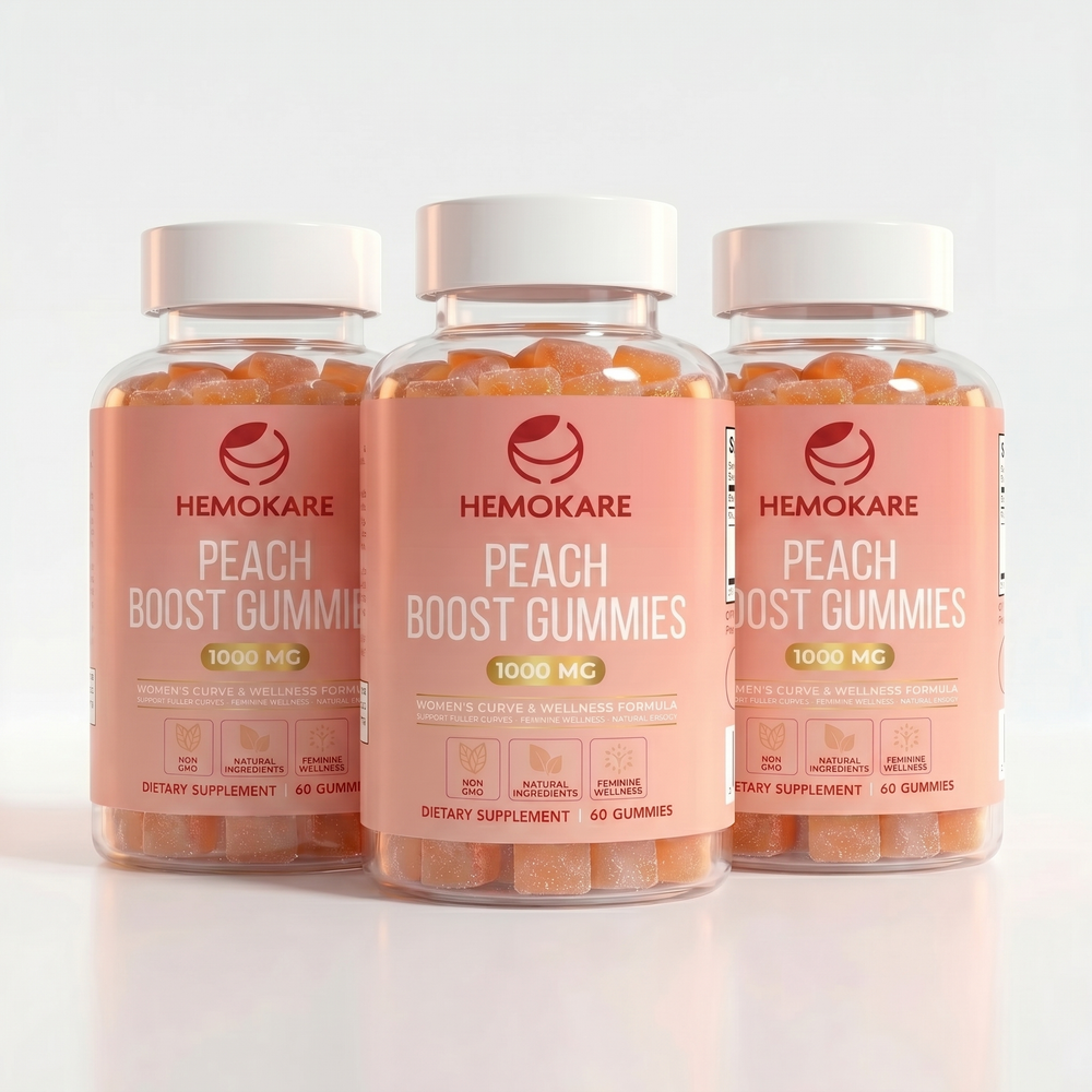 Peach Boost Gummies — 90-Day Trio (The Peach Cycle™)