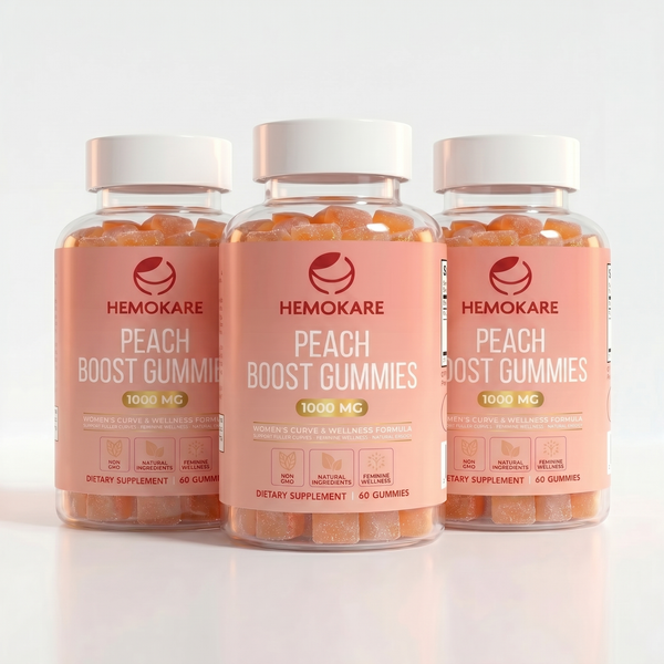 Peach Boost Gummies — 90-Day Trio (The Peach Cycle™)