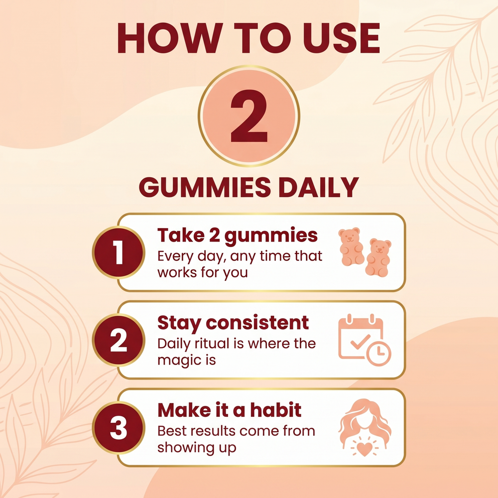 Peach Boost Gummies — 90-Day Trio (The Peach Cycle™)