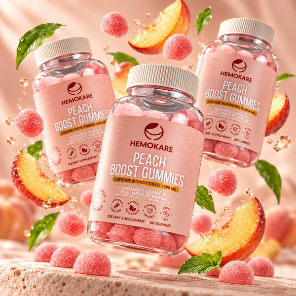 Peach Boost Gummies — 45-Day Trio (The Peach Cycle™)