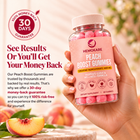 Hemokare Peach Boost Gummies – Creatine + Glute Support