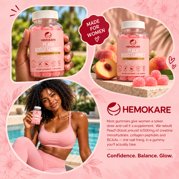 Peach Perfect Bundle | Peach Boost Gummies + Apple Cider Vinegar Gummies