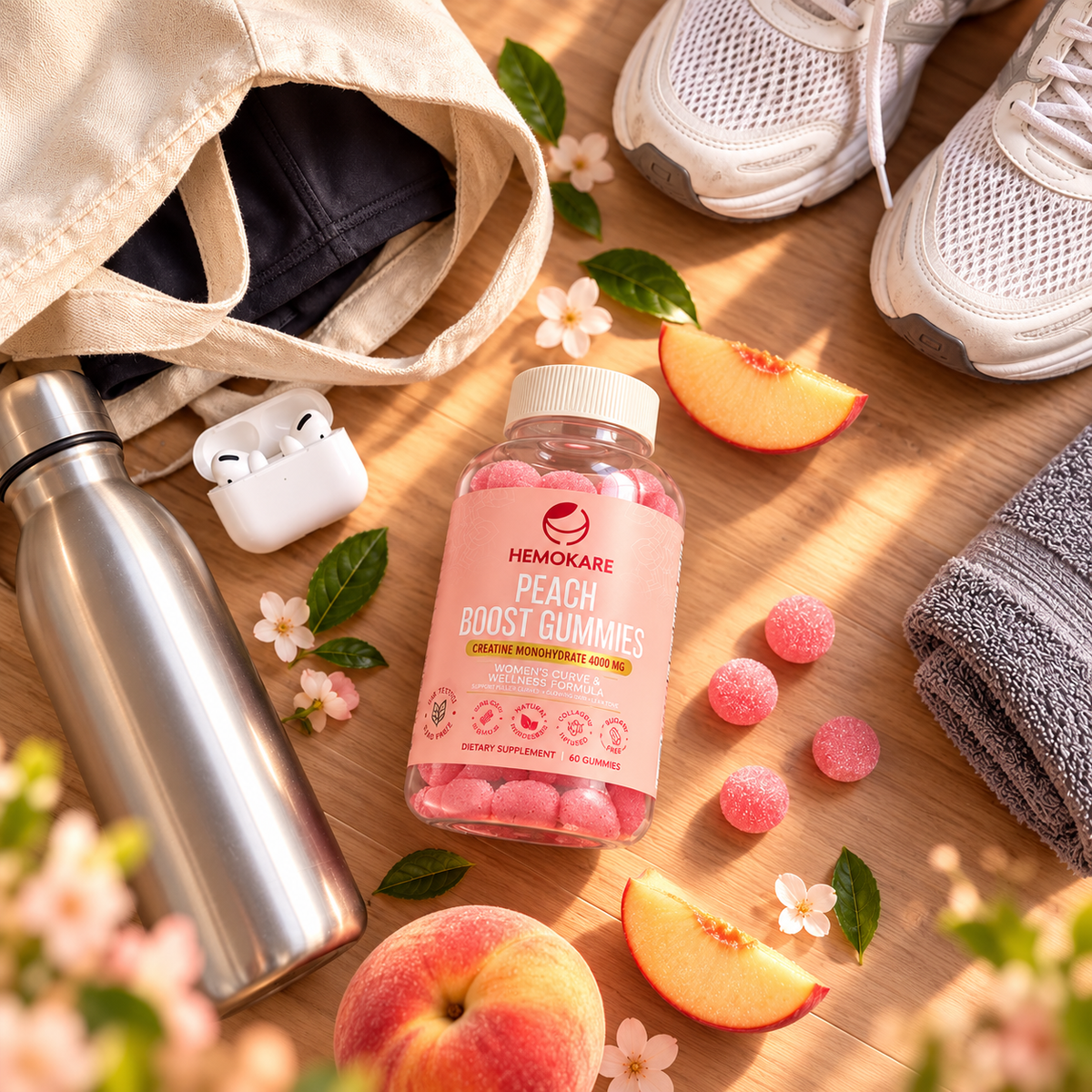 Peach Perfect Bundle | Peach Boost Gummies + Apple Cider Vinegar Gummies