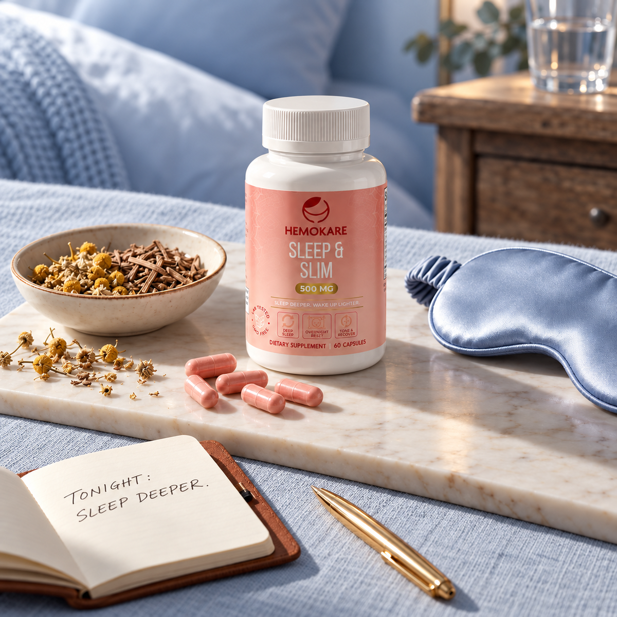 Sleep & Slim – Evening Wellness Capsules