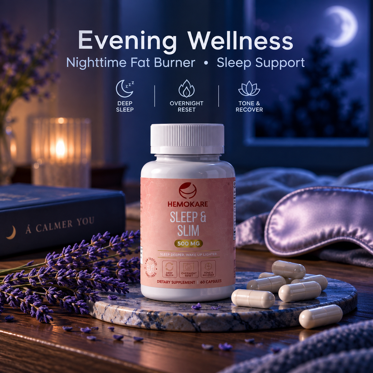 Sleep & Slim – Evening Wellness Capsules